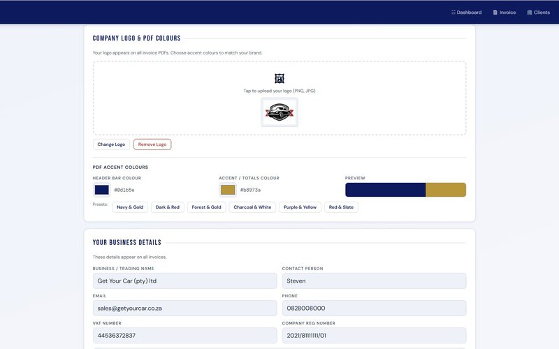 AutoInvoice Options